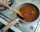 豚バラ肉のニラ玉もやしあんかけ作り方5写真