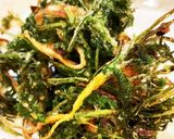 苦味が無くなるにんじんの葉のかき揚げ作り方4写真