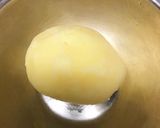 チーズ入りポテトもち/バジル塩&醤油味作り方2写真