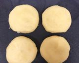 チーズ入りポテトもち/バジル塩&醤油味作り方8写真
