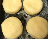 チーズ入りポテトもち/バジル塩&醤油味作り方9写真