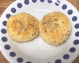チーズ入りポテトもち/バジル塩&醤油味作り方11写真