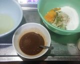 糖質オフ抹茶チョコバナナ豆乳ケーキ作り方1写真