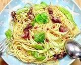 ホタルイカと春キャベツのパスタ作り方6写真