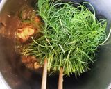 おかひじきのアンチョビソース作り方4写真