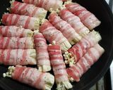 後味さっぱり！えのき茸の肉巻き作り方3写真