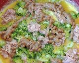 納豆とチーズのオープンオムレツ作り方3写真