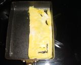 お弁当に＊ねぎとかにかま入り卵焼き作り方6写真