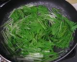 水菜と油揚げのおひたし✿作り方4写真