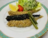 Caたっぷり☆ししゃものゴマ揚げ作り方4写真