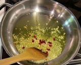 さらっと作るプリプリえびとアスパラパスタ作り方3写真