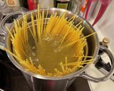 さらっと作るプリプリえびとアスパラパスタ作り方6写真