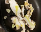 生ハムキノコパスタ作り方1写真