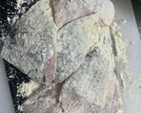 ボラのフライ卵とじ作り方3写真