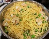 さらっと作るプリプリえびとアスパラパスタ作り方11写真