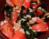 簡単！トマトわかめツナの酢の物♪作り方2写真