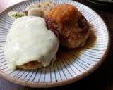 食べ応え抜群★お豆腐ハンバーグ*・作り方16写真