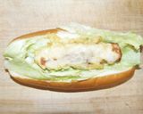 ちくわ天と目玉焼きのドッグ作り方5写真