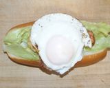 ちくわ天と目玉焼きのドッグ作り方7写真
