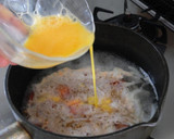 すぐできる！トマトと玉ねぎ卵の中華スープ作り方4写真