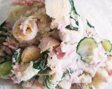 旬!新じゃがのバジル ポテトサラダ作り方5写真