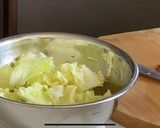 春キャベツとしらすの梅肉和え作り方1写真