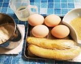キャラメルバナナ・シフォンケーキ作り方1写真