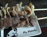 【BB掲載】多摩川のモツ串【再現】作り方5写真