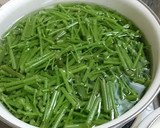 ミズ（山菜）と山椒の花のだしつゆ漬け作り方3写真