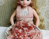 リカちゃん♡ピリ辛!!ひき肉レタスうどん作り方10写真