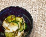 かぶときゅうりの塩昆布和え作り方4写真