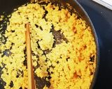 そぼろ丼　ソイミートで　まるでお肉作り方2写真