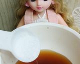 リカちゃん♡ピリ辛!!ひき肉レタスうどん作り方5写真