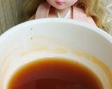 リカちゃん♡ピリ辛!!ひき肉レタスうどん作り方7写真