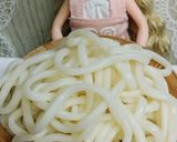 リカちゃん♡ピリ辛!!ひき肉レタスうどん作り方17写真
