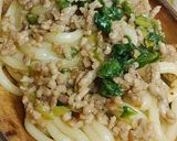 リカちゃん♡ピリ辛!!ひき肉レタスうどん作り方28写真