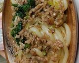 リカちゃん♡ピリ辛!!ひき肉レタスうどん作り方30写真