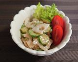 れんこん・きゅうりのめんたい和え作り方5写真