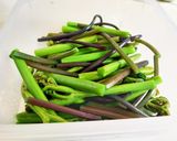 わらびのサッと白だし煮作り方5写真