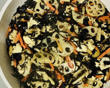 セブン再現⭐︎6種具材の豆腐とひじきの煮物作り方8写真