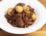 鶏のきもとウズラの卵の甘辛生姜煮作り方7写真