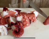 ゆでだこで簡単♪たこの唐揚げ作り方1写真