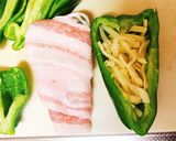☆ピーマンのチーズ豚バラ肉巻き☆作り方2写真