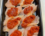 ササミのピザ焼き作り方2写真