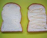 息子部活前後！軽食焼そばロールサンド❾♪作り方1写真