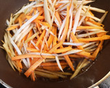 定番惣菜☆きんぴらごぼう☆お弁当作り置き作り方3写真