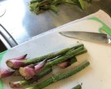 ウドとホタルイカの酢味噌和え作り方1写真