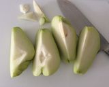 はやとうり♪薬味だれの漬けもの作り方4写真