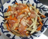 鶏肉と具材タップリの炊き込みご飯^^ｖ作り方10写真