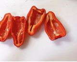 箸が止まらない◉赤ピーマンの肉詰め作り方2写真